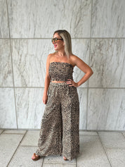 Tube Top & High Waisted Pant