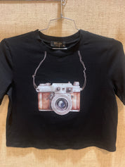 Crop Short Sleeve Top