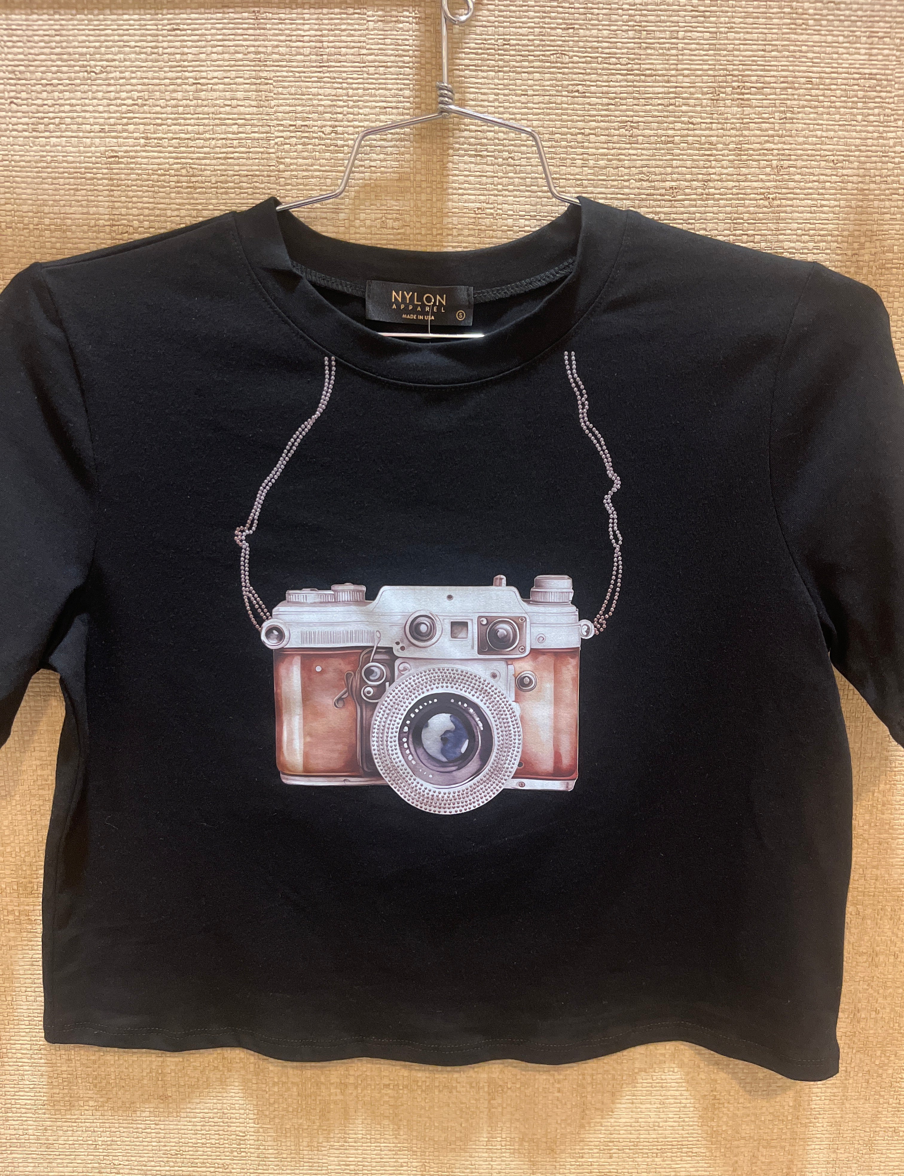 Crop Short Sleeve Top