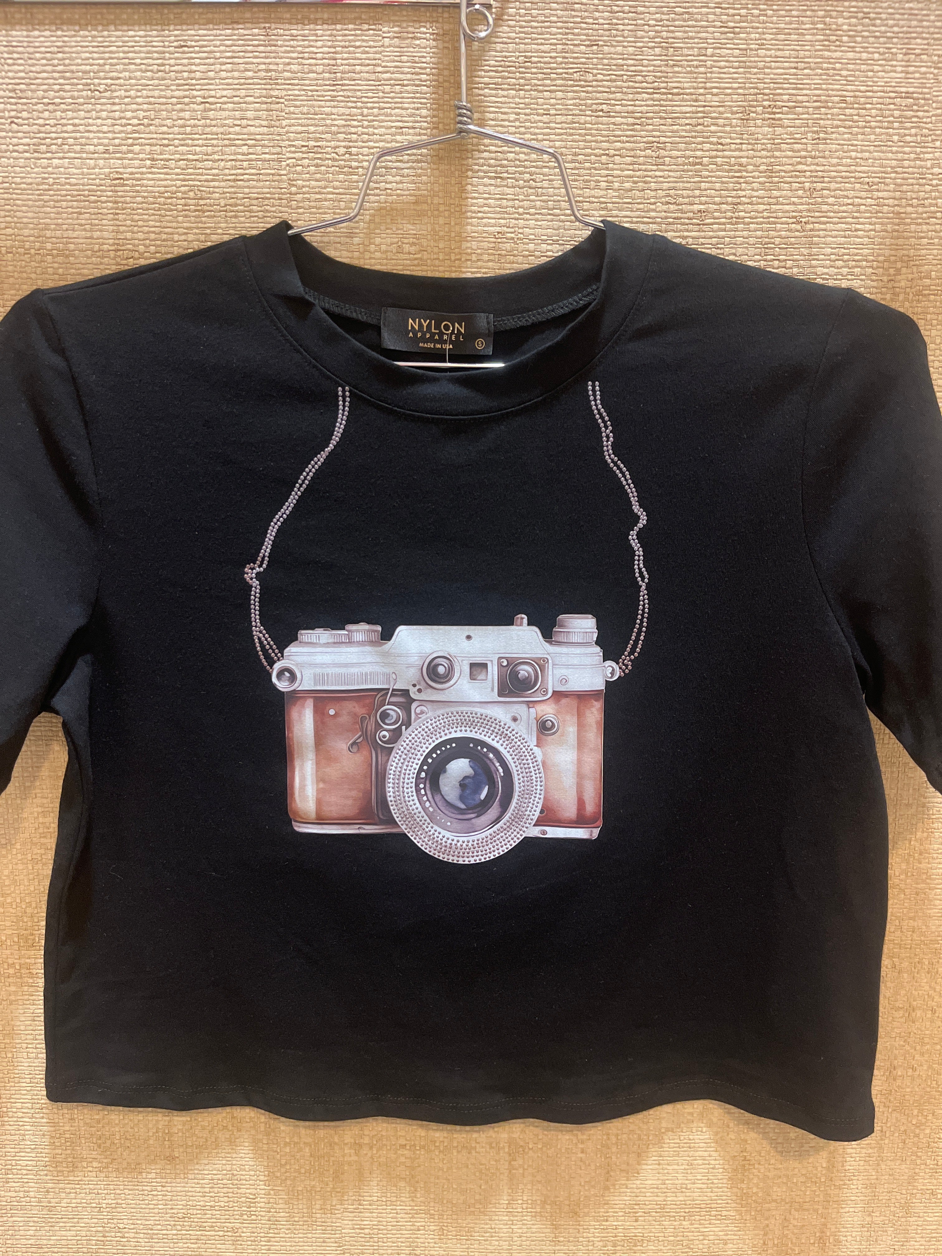 Crop Short Sleeve Top