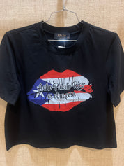 Crop Short Sleeve Top