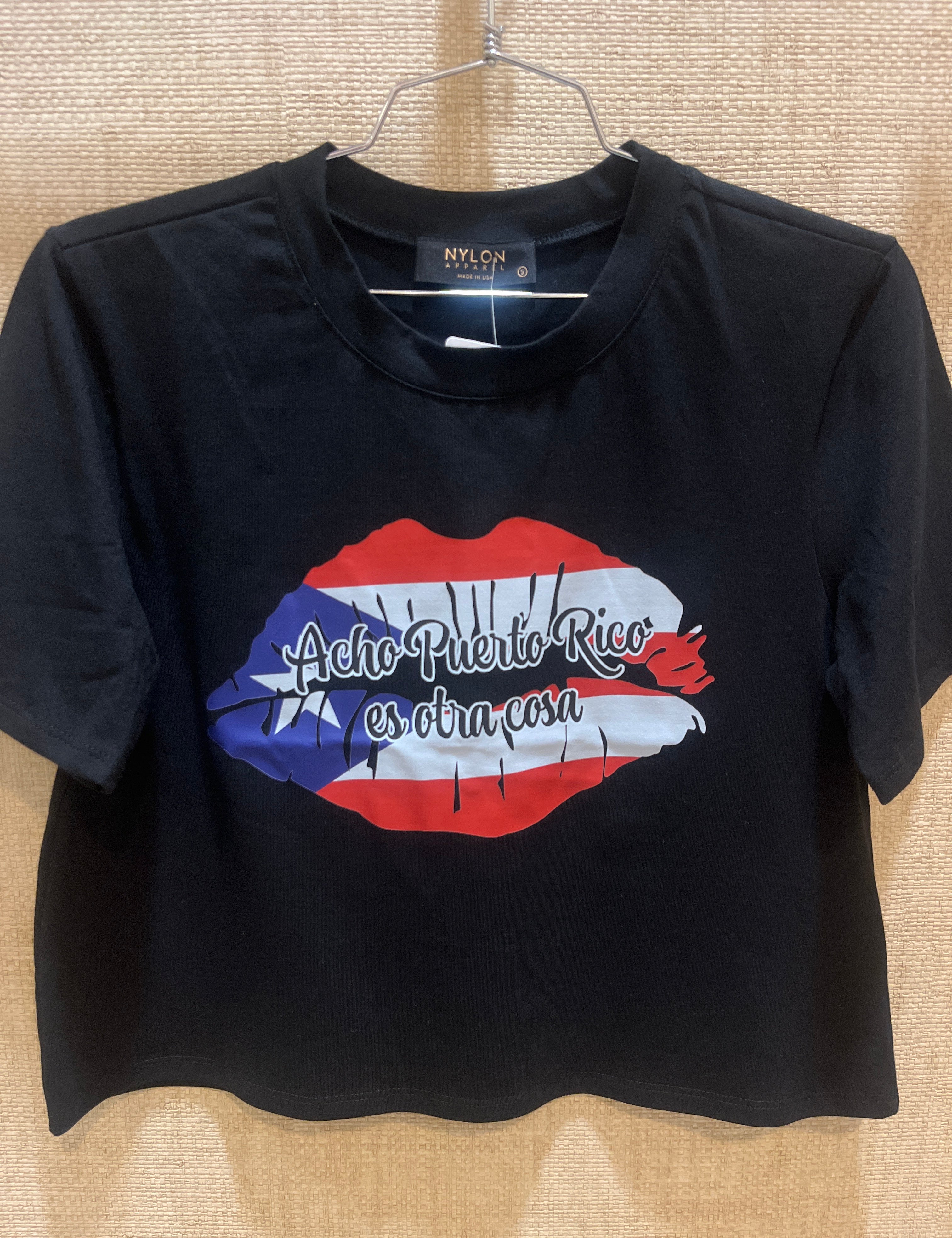 Crop Short Sleeve Top
