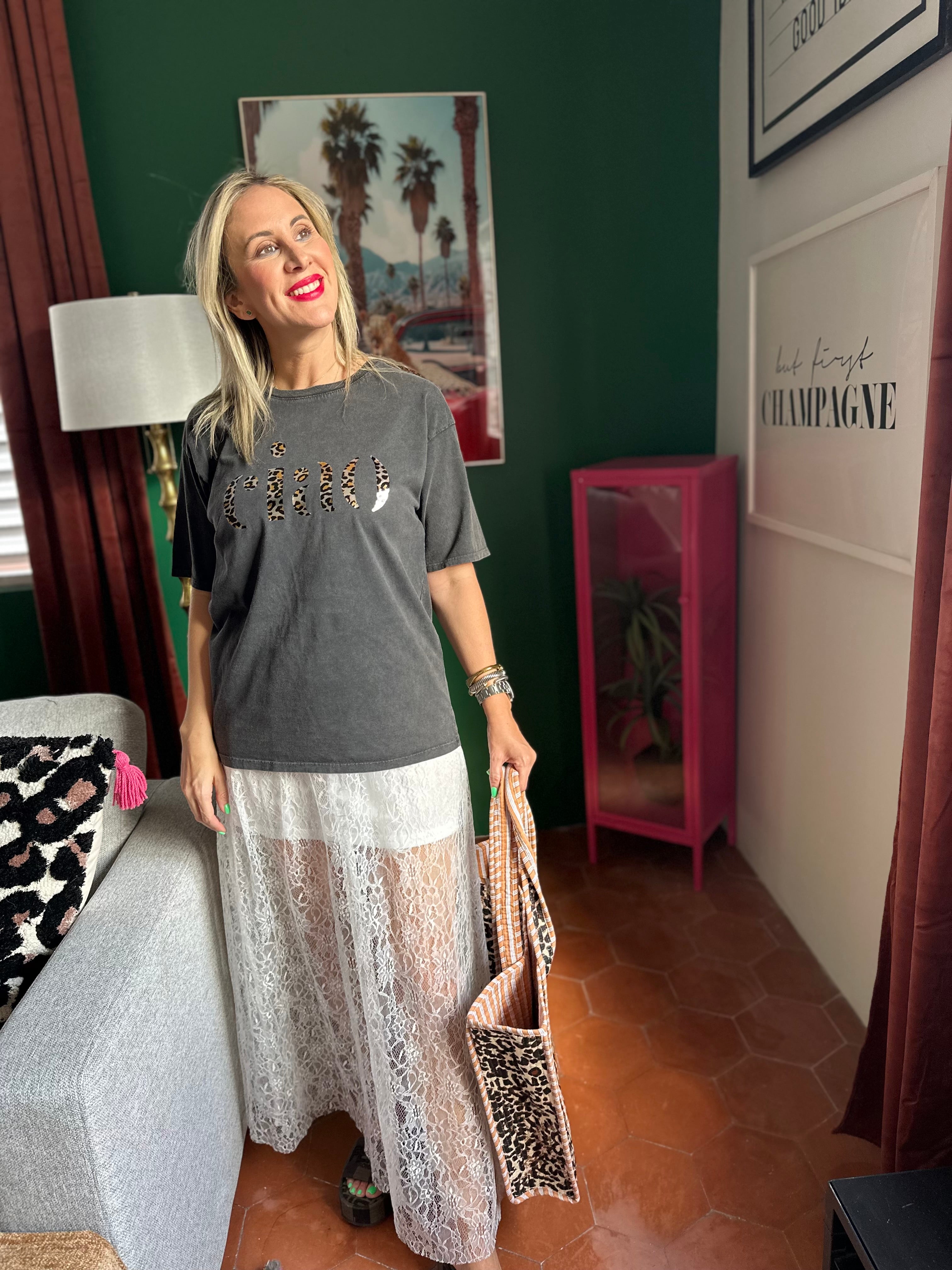 "Ciao" Oversized Tshirt