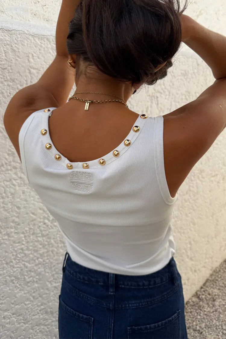 Studded Rib Vest
