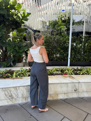 Soft Woven Drape Trousers