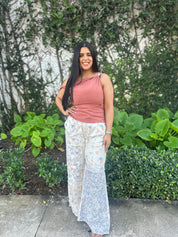 Wide Twisted Beads Top