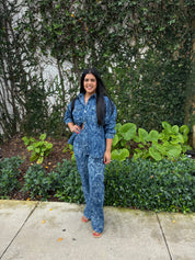 TyeDye Oversized Blouse & Pants