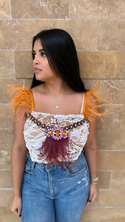 Feather Lace Blouse (variety)