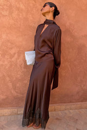 Chocolate Maeva Skirt