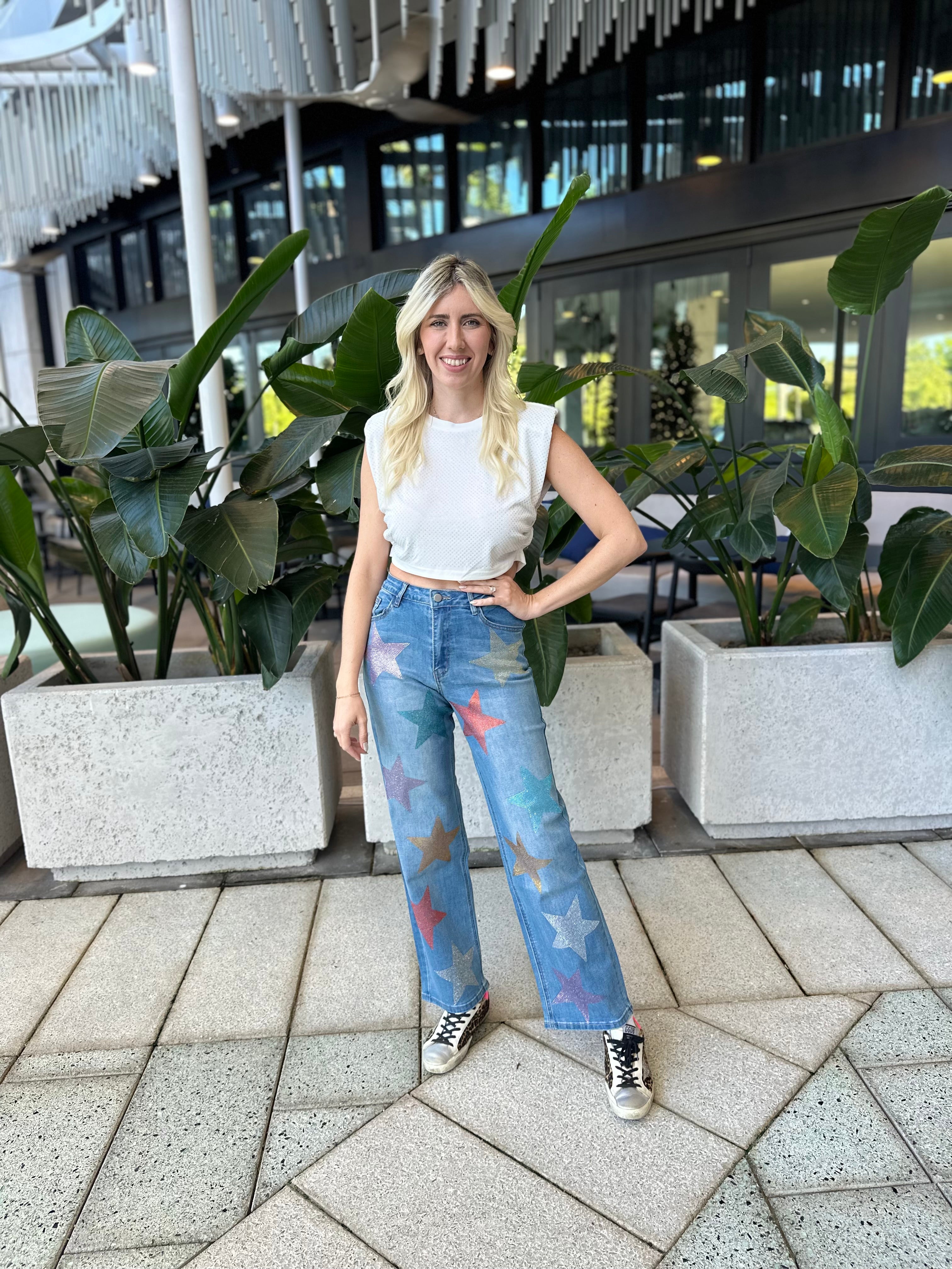 Stars Straight Leg Jean