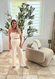 Tube Top & Pant Lace Set