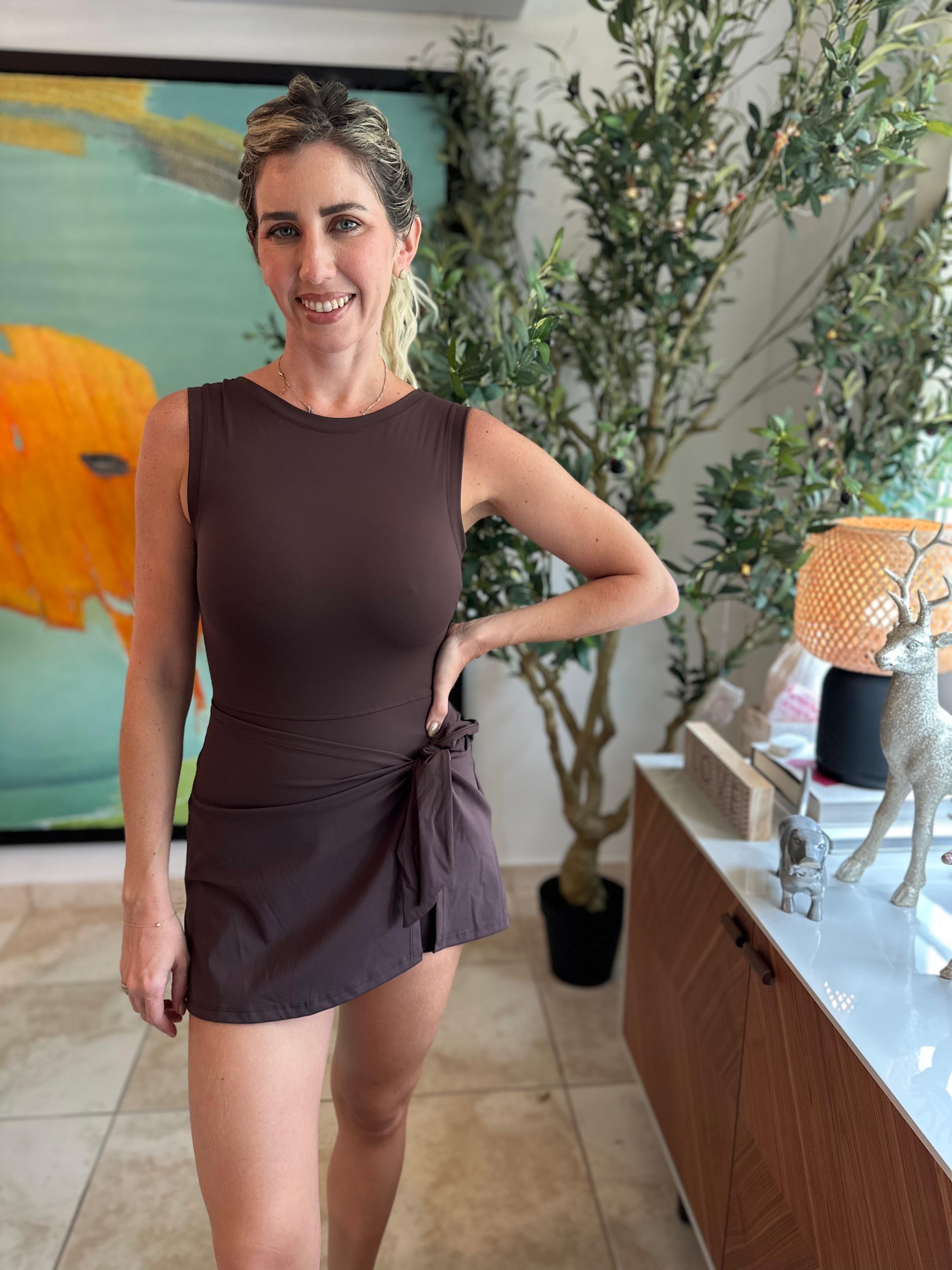 Wrap Around Skort Active Dress