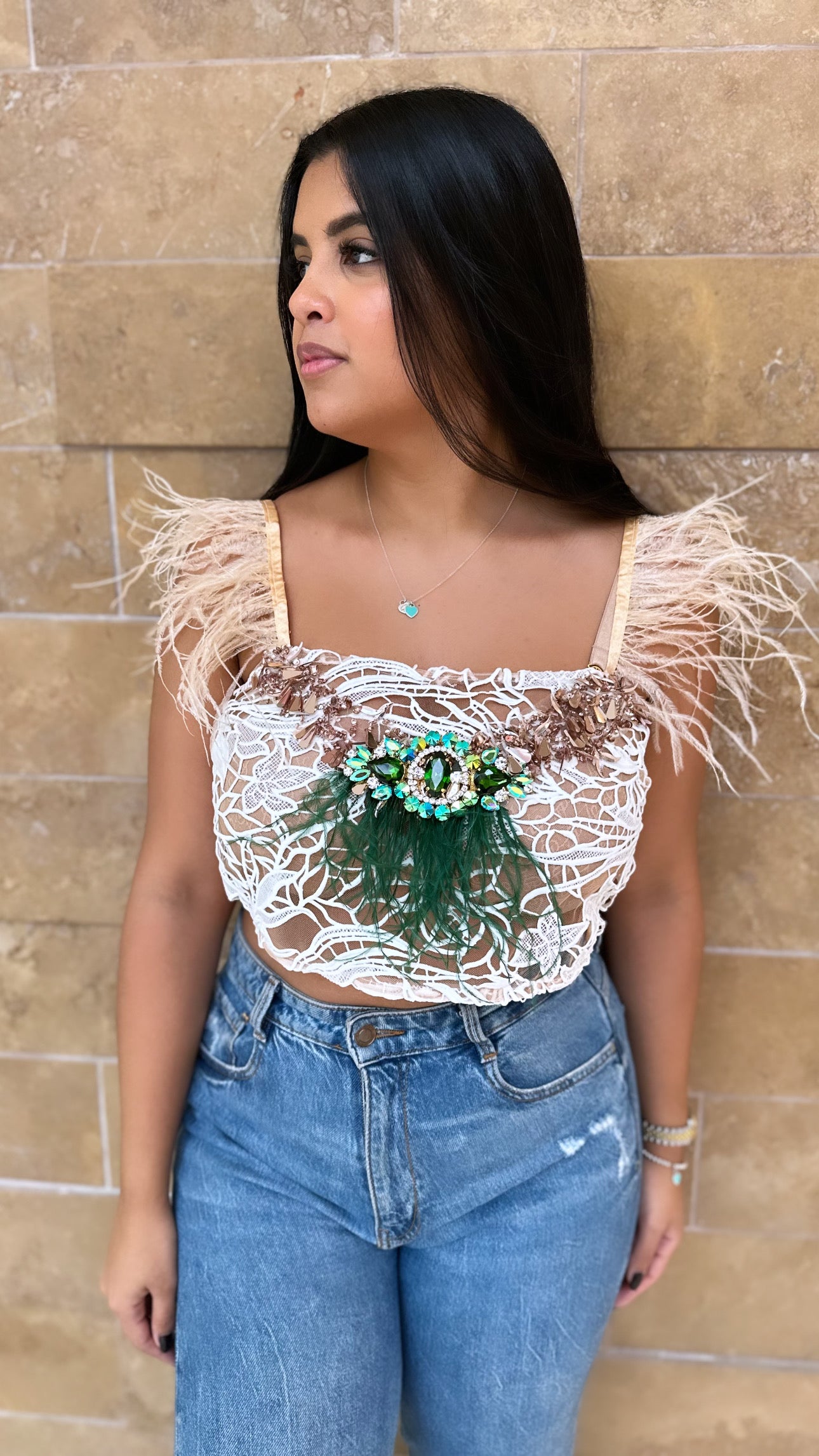 Feather Lace Blouse (variety)