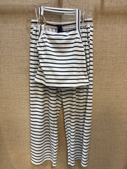 Stripe Hardware Halter Top & Pant
