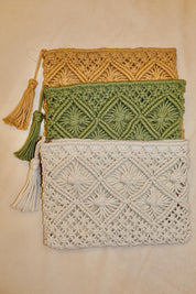 Crochet Bag With Zipper