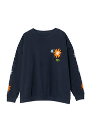 Navy Charm Sweatshirt