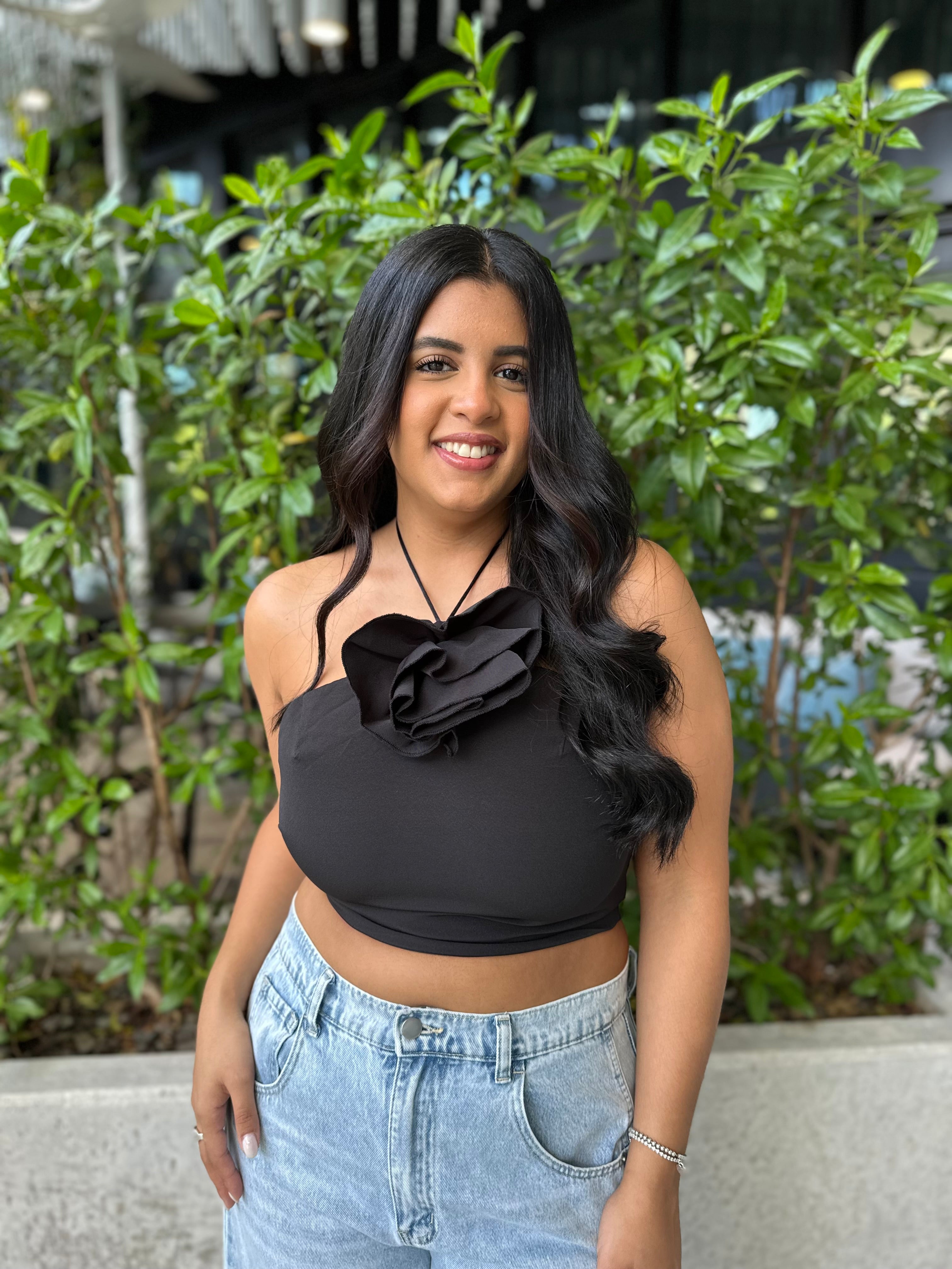 Triple Floral Top