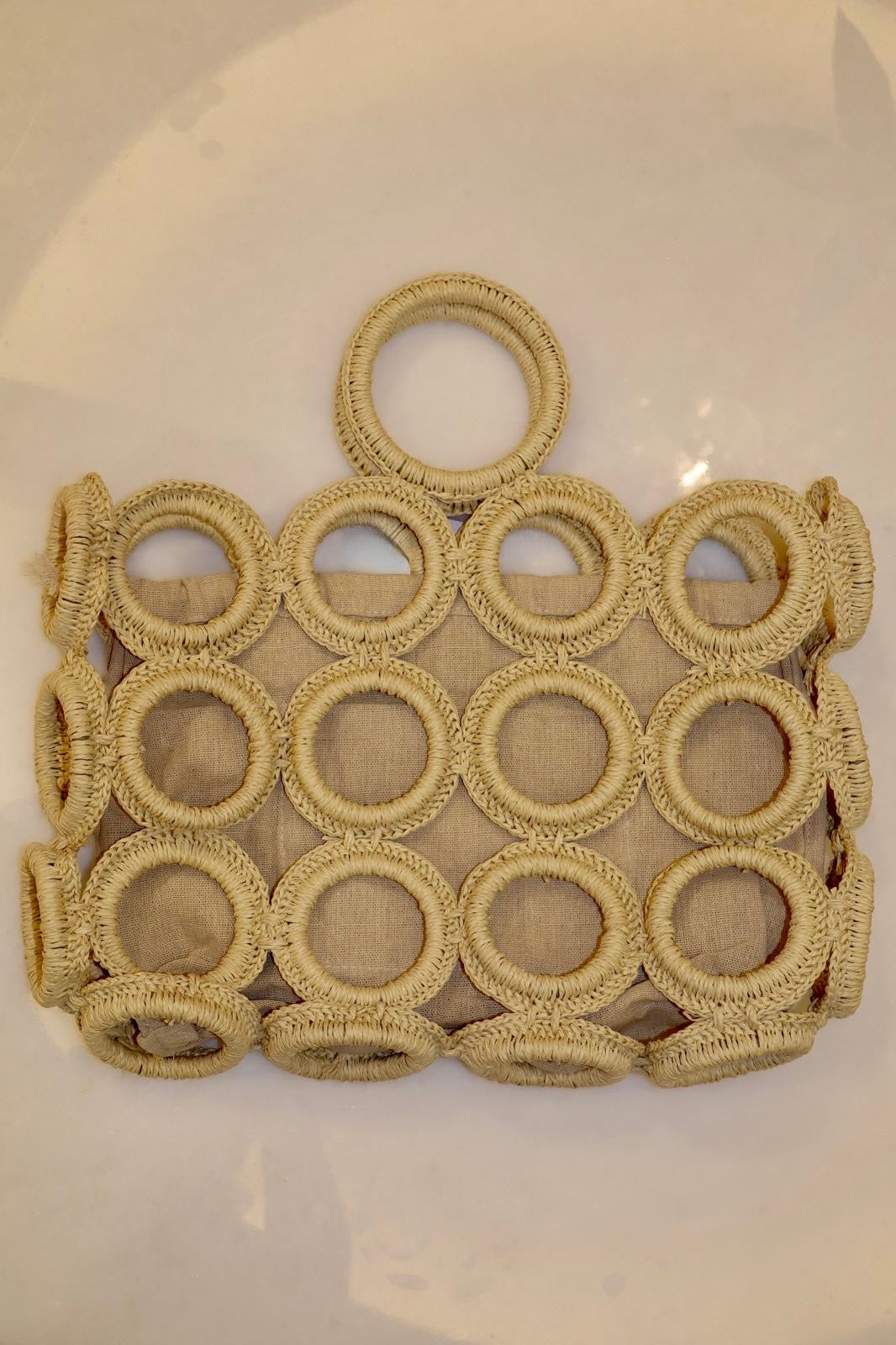 Crochet Circles Handbag