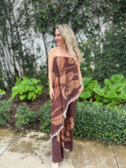 Asymmetrical Off Shoulder Jumpsuit