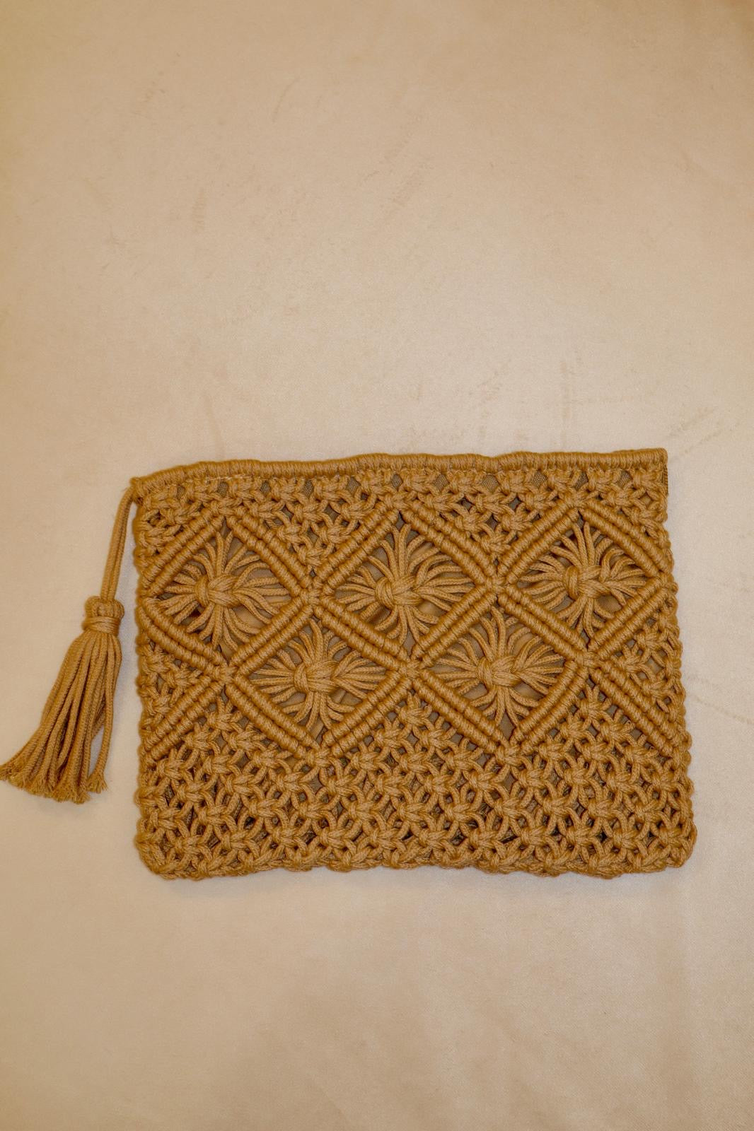 Crochet Bag With Zipper