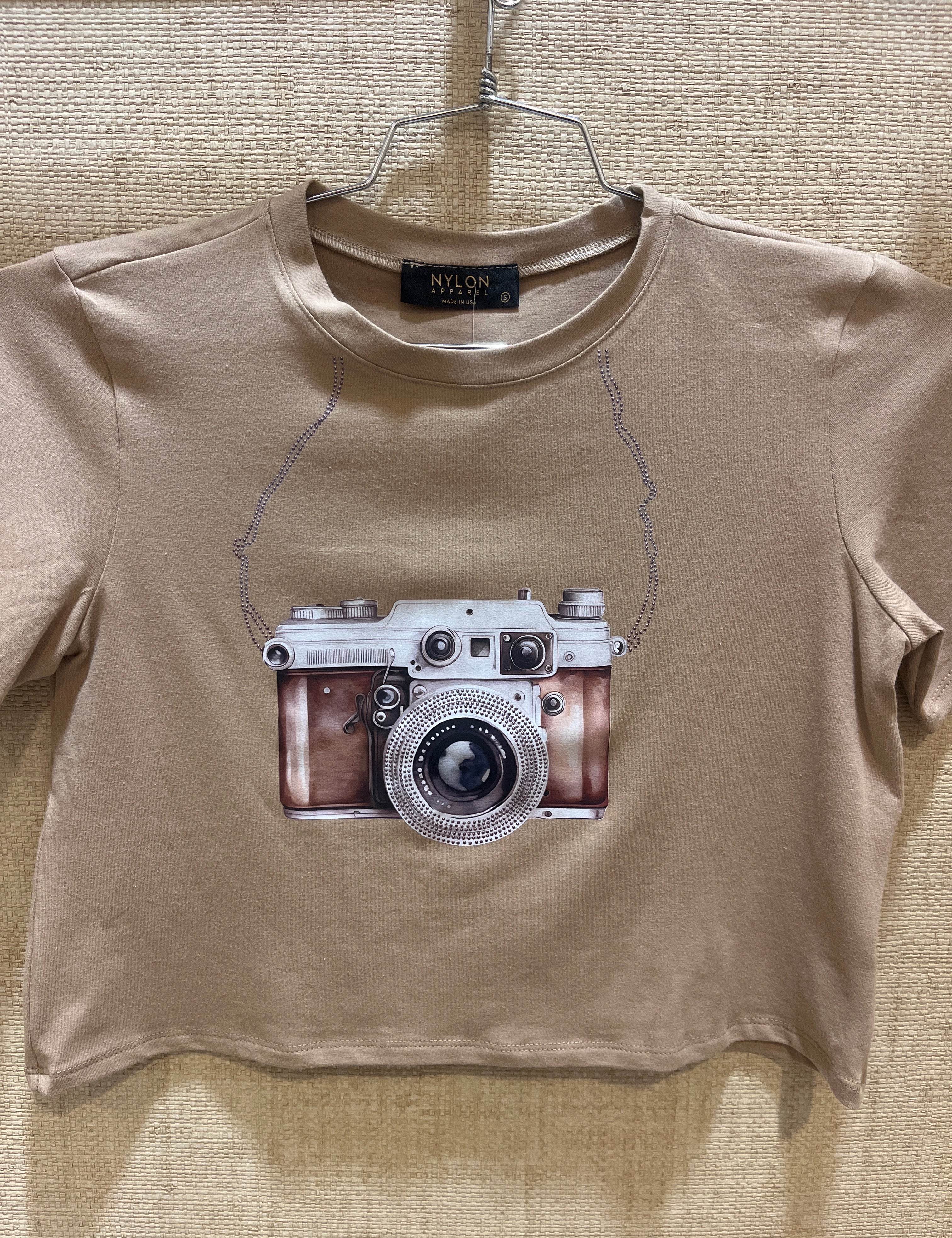 Crop Short Sleeve Top