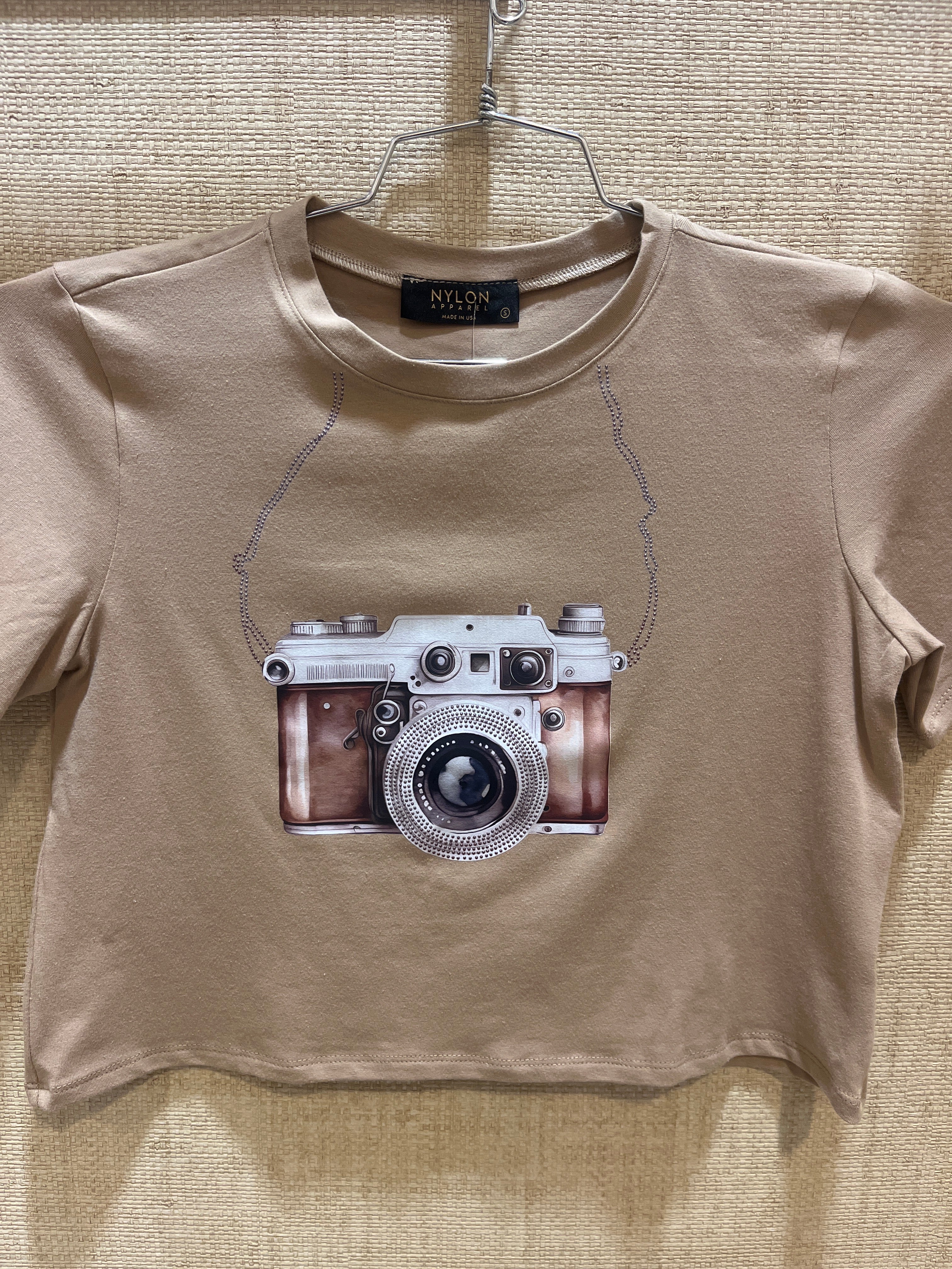 Crop Short Sleeve Top