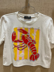 Crop Short Sleeve Top