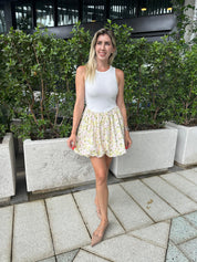 Sleeveless Balloon Mini Dress