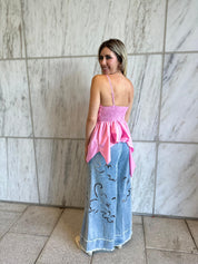 Twist Ruffle Tank Top