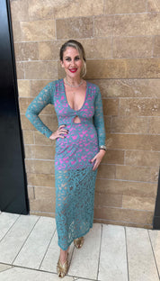 Sabrina Lace Maxi Dress