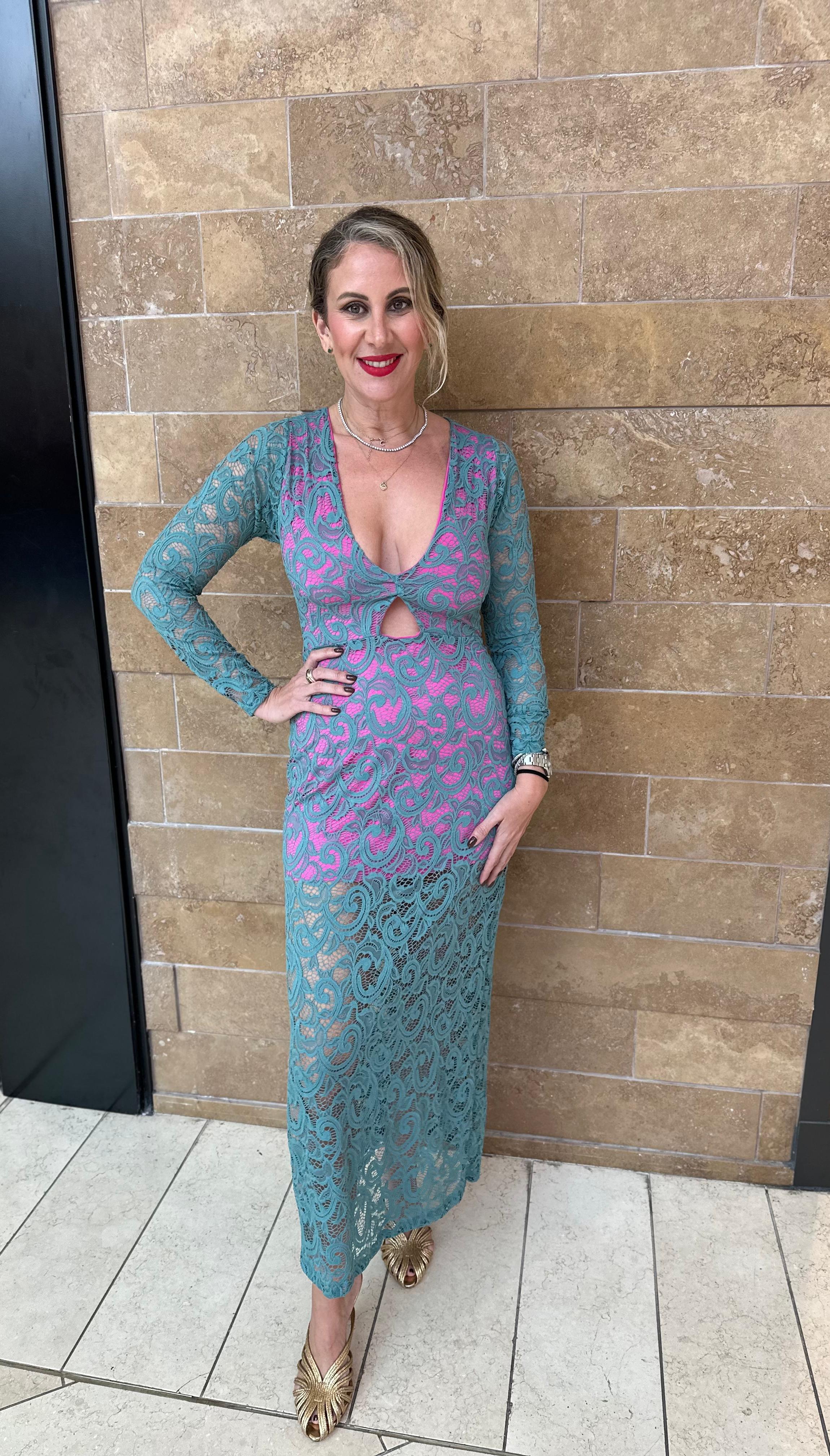 Sabrina Lace Maxi Dress