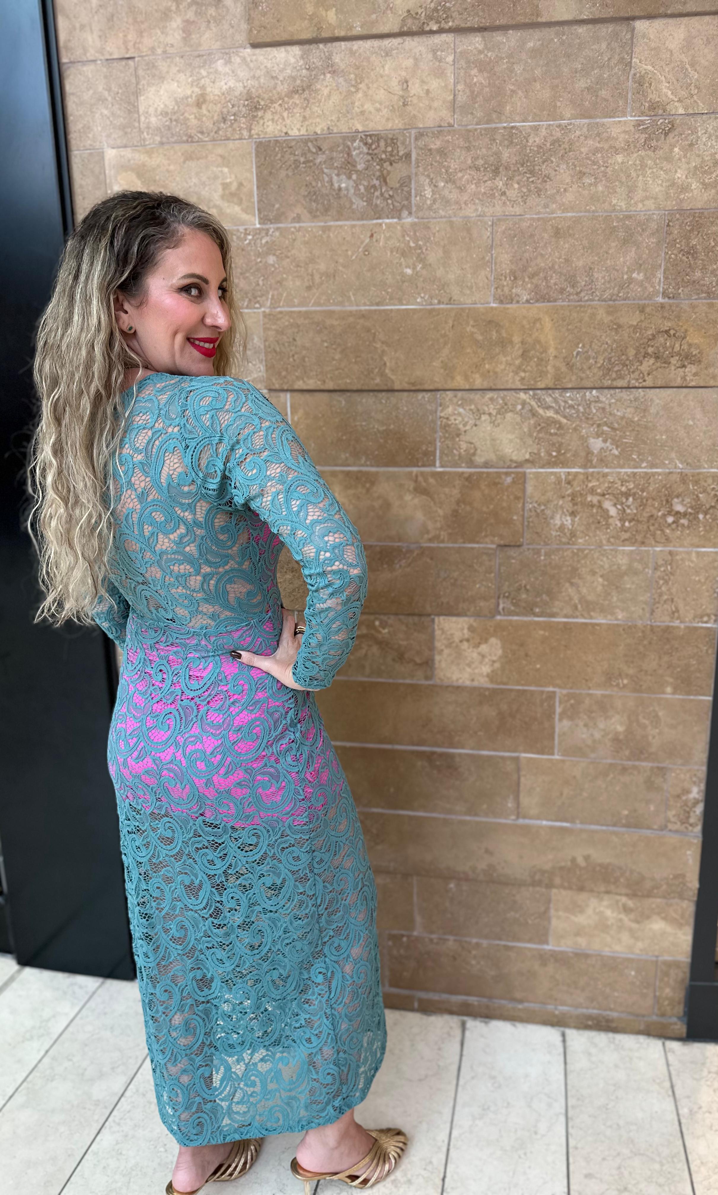 Sabrina Lace Maxi Dress