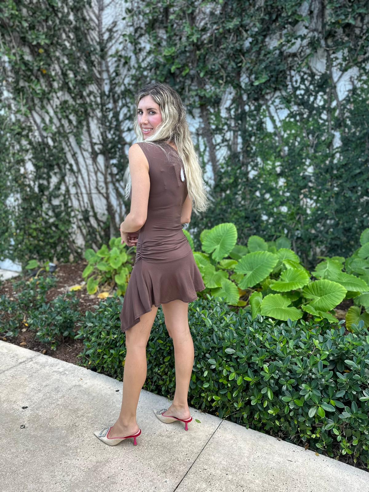 Drop Waist Mini Dress