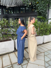 Sleeveless Top & Long Pants