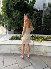 Crochet Mini Dress