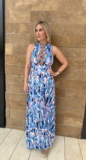 Front Laced Up Maxi