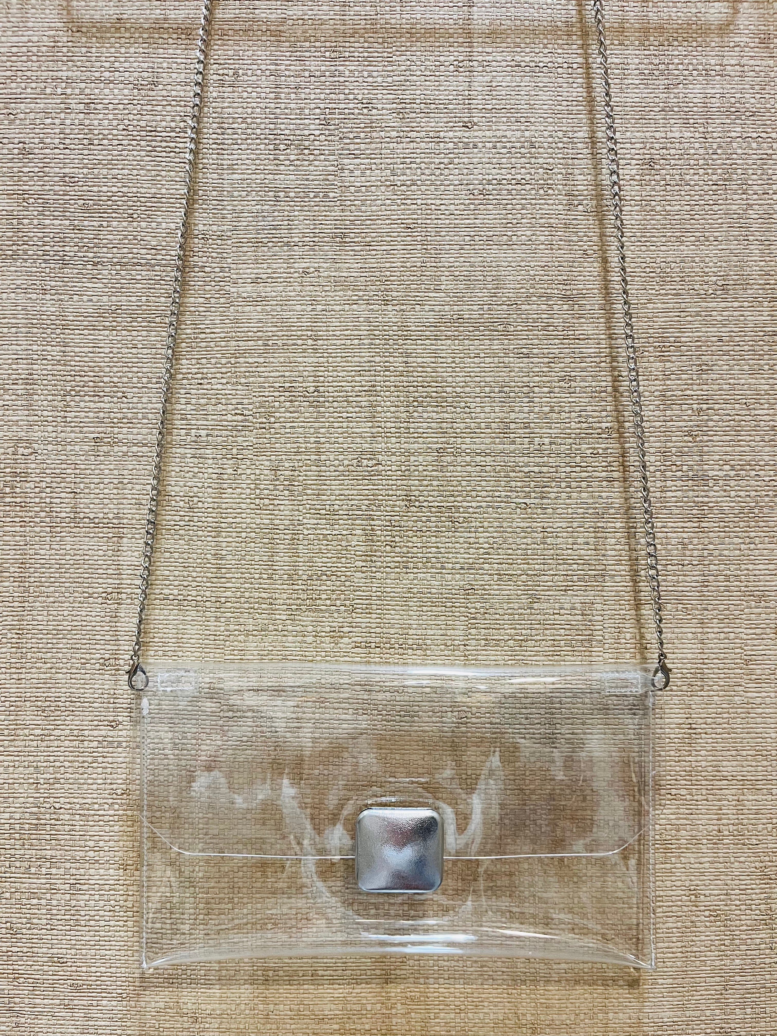Clear Clutch Bag
