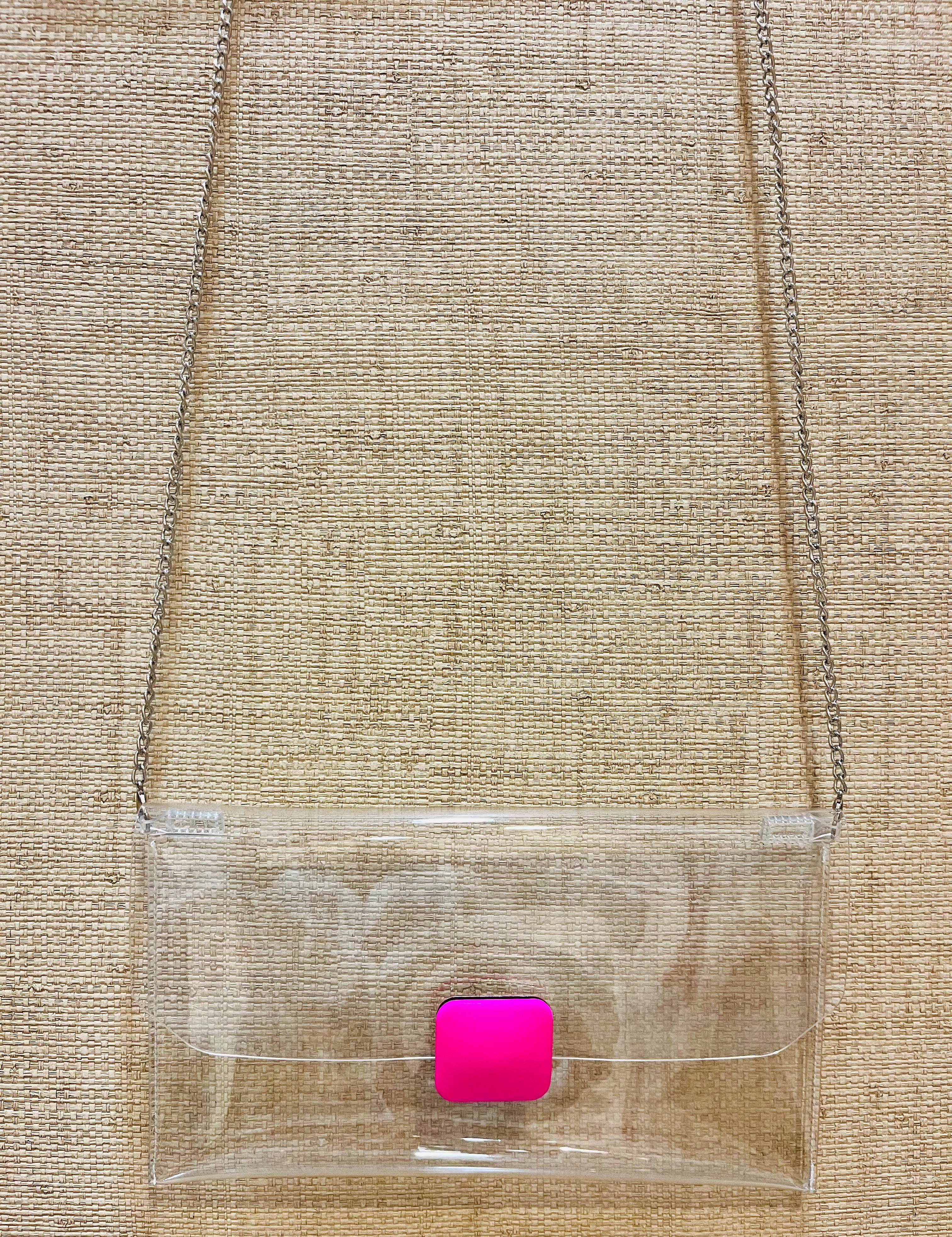 Clear Clutch Bag