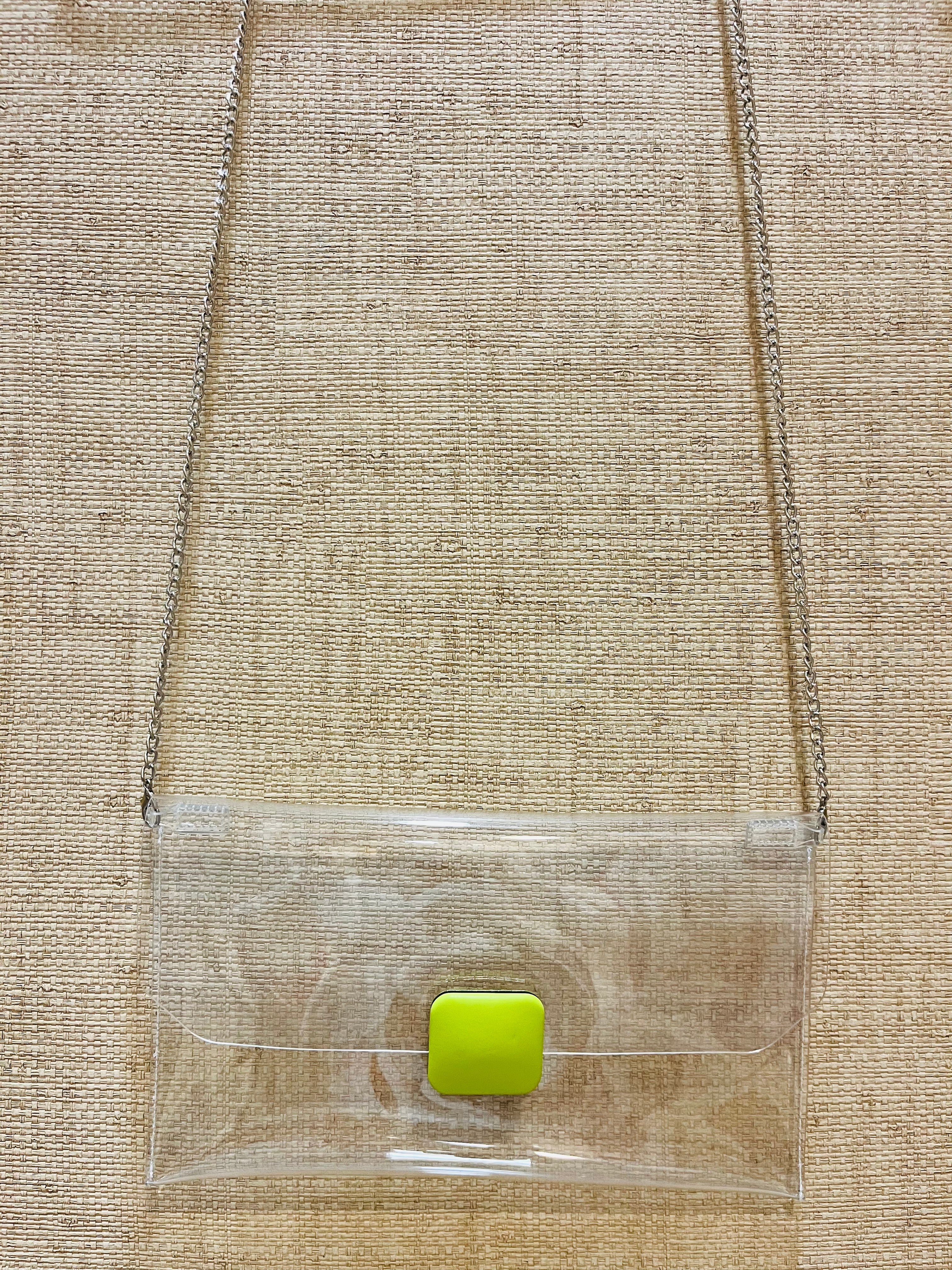 Clear Clutch Bag