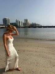 Maré Lace Maxi Dress