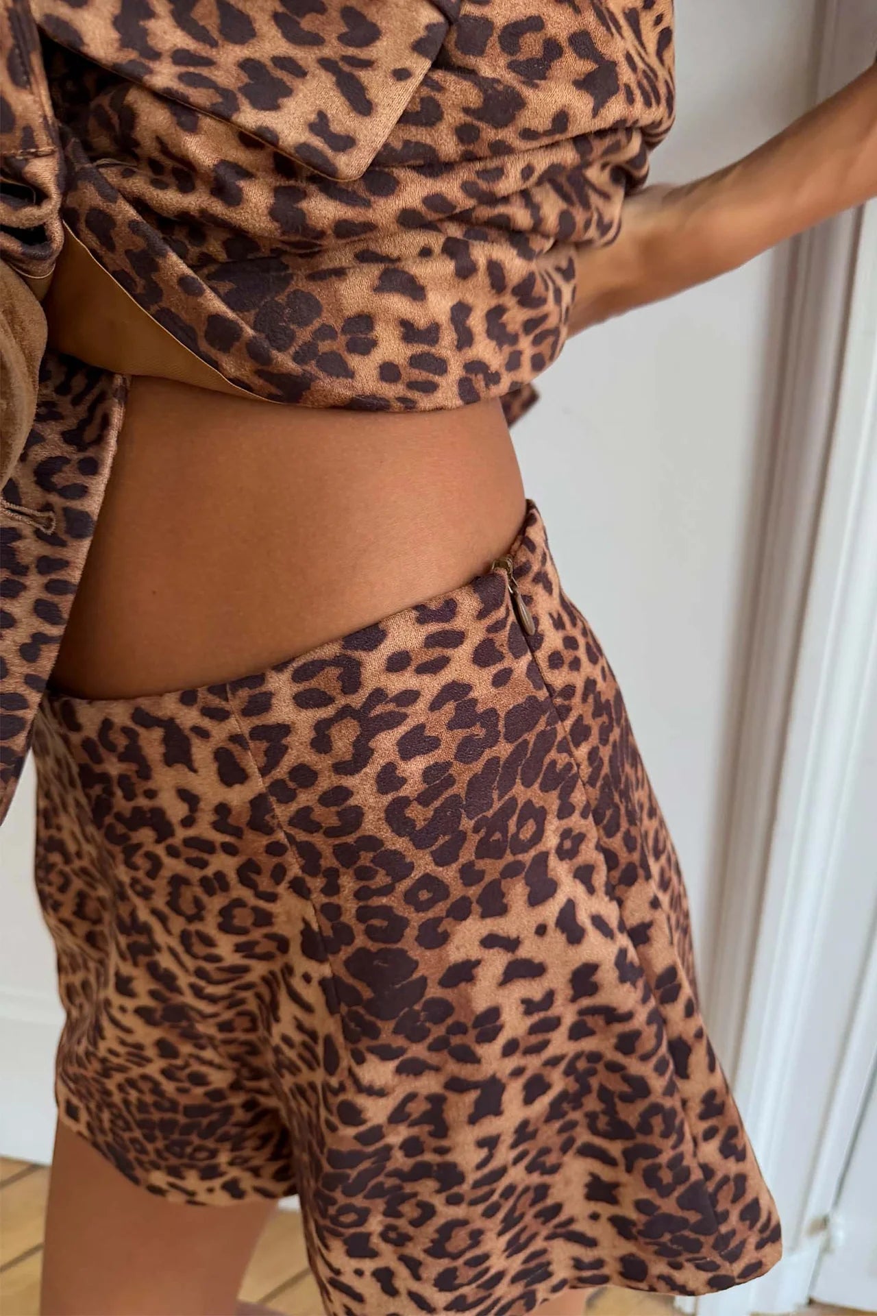 Leopard Hot Pants