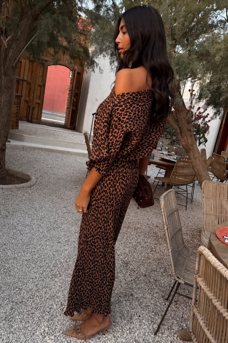 Lucia Leopard Tilly Dress