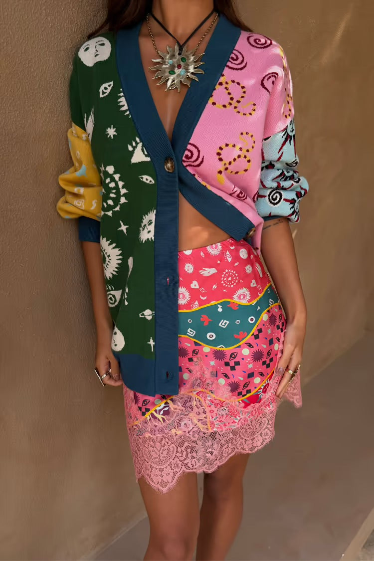 Pastel Morocco Mini Maeva Skirt