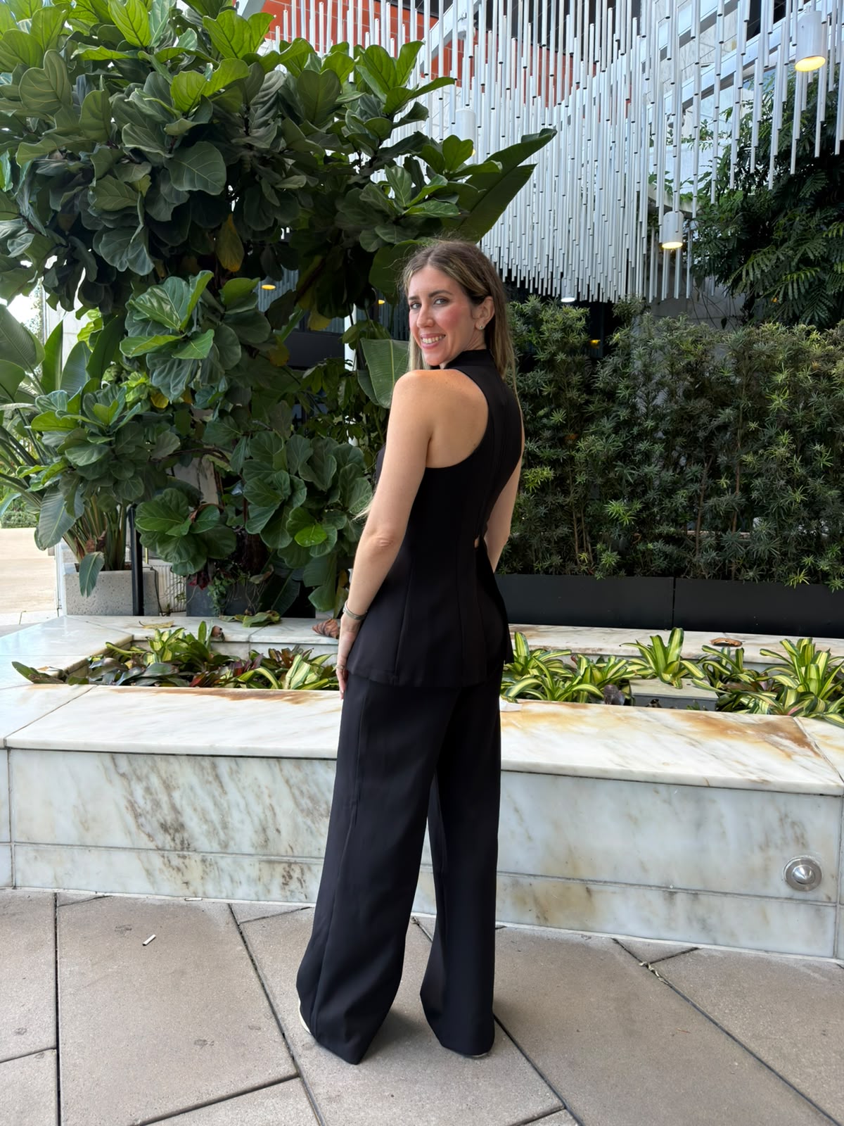 Cut Out Long Top & Pant