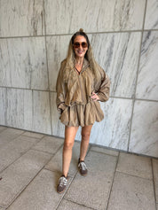 Zippers & Drawstring Jacket
