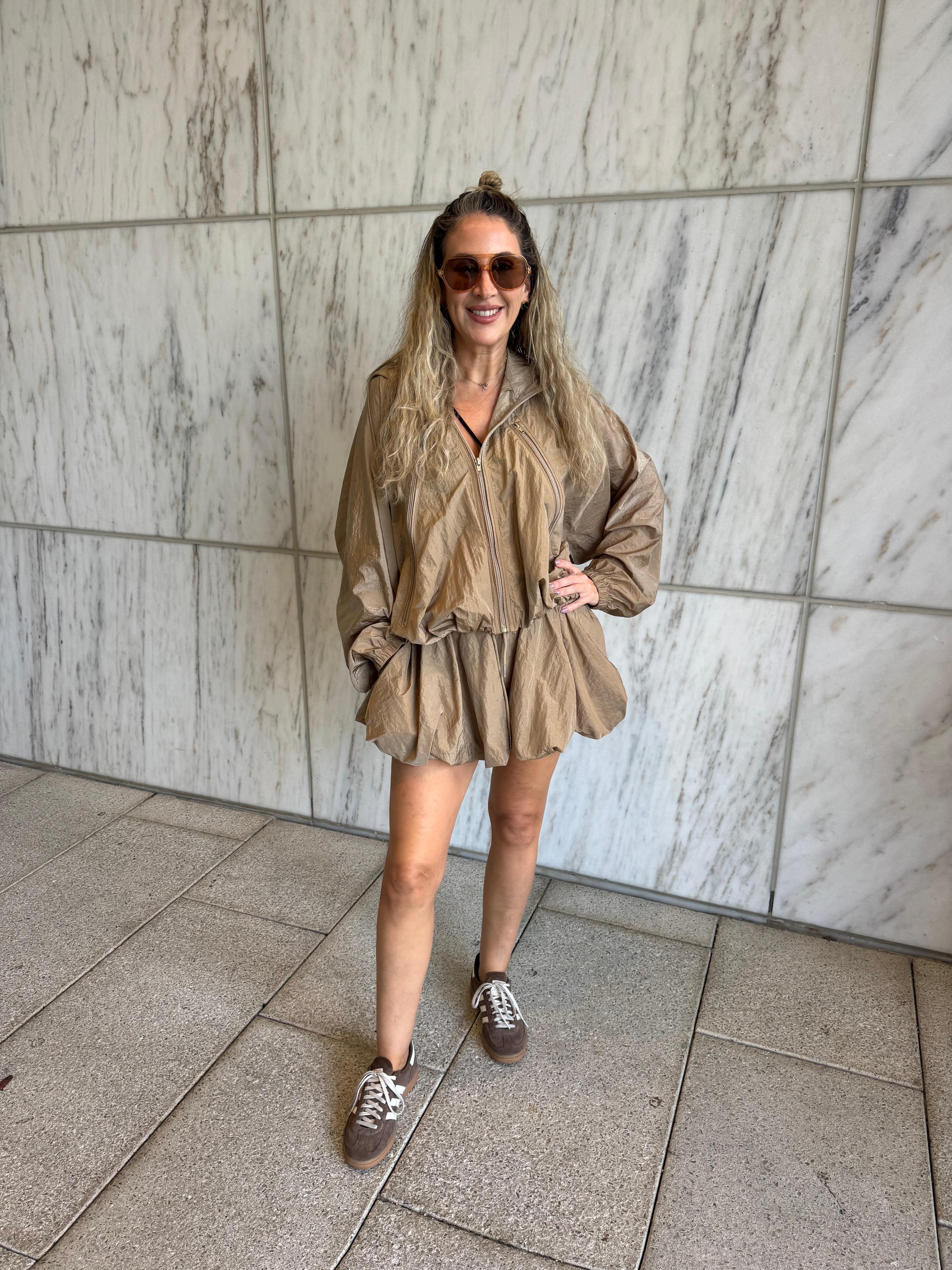 Zippers & Drawstring Jacket