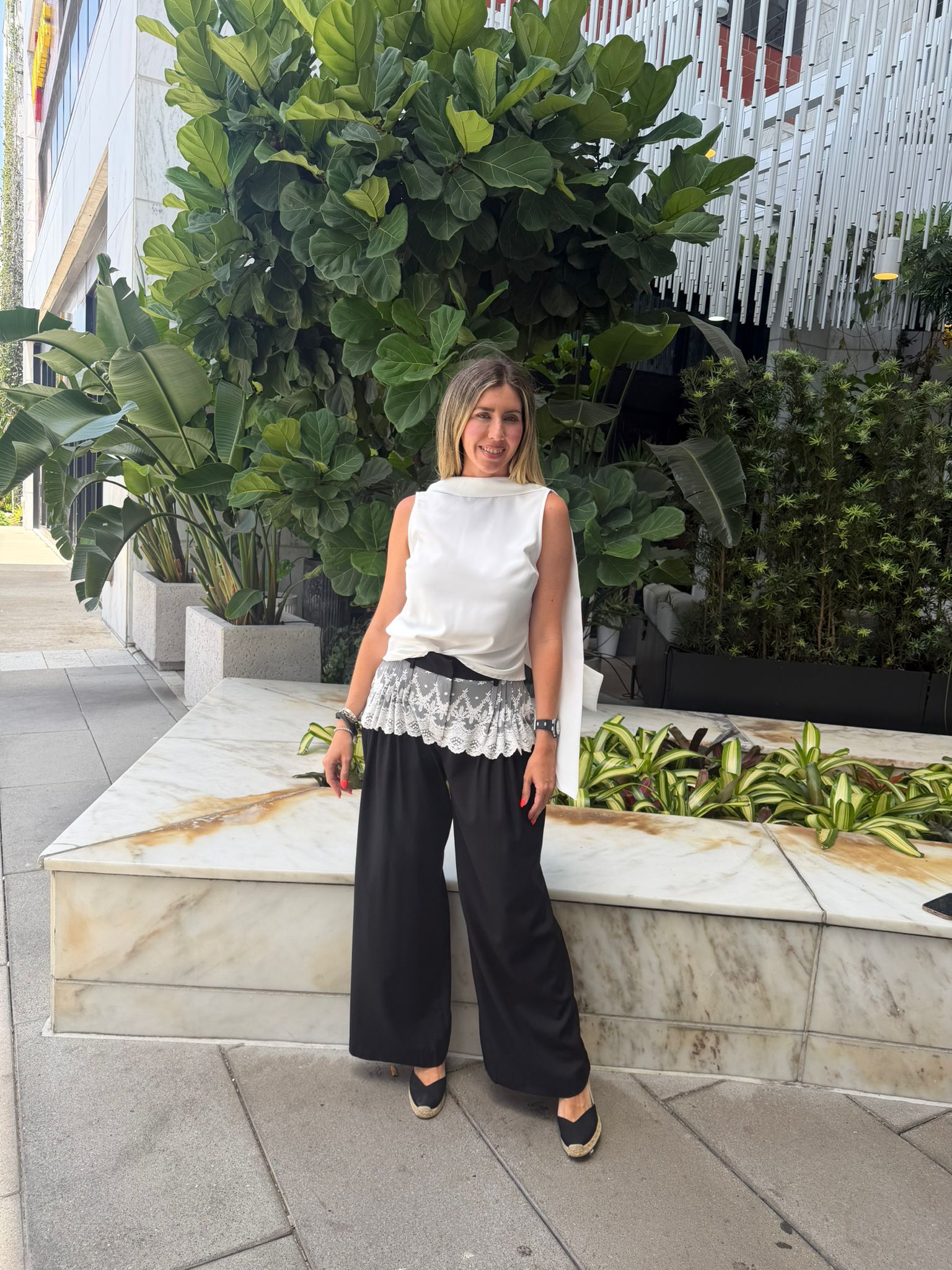 Waist Lace Trousers