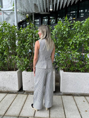 Stripe Vest & Pants Set