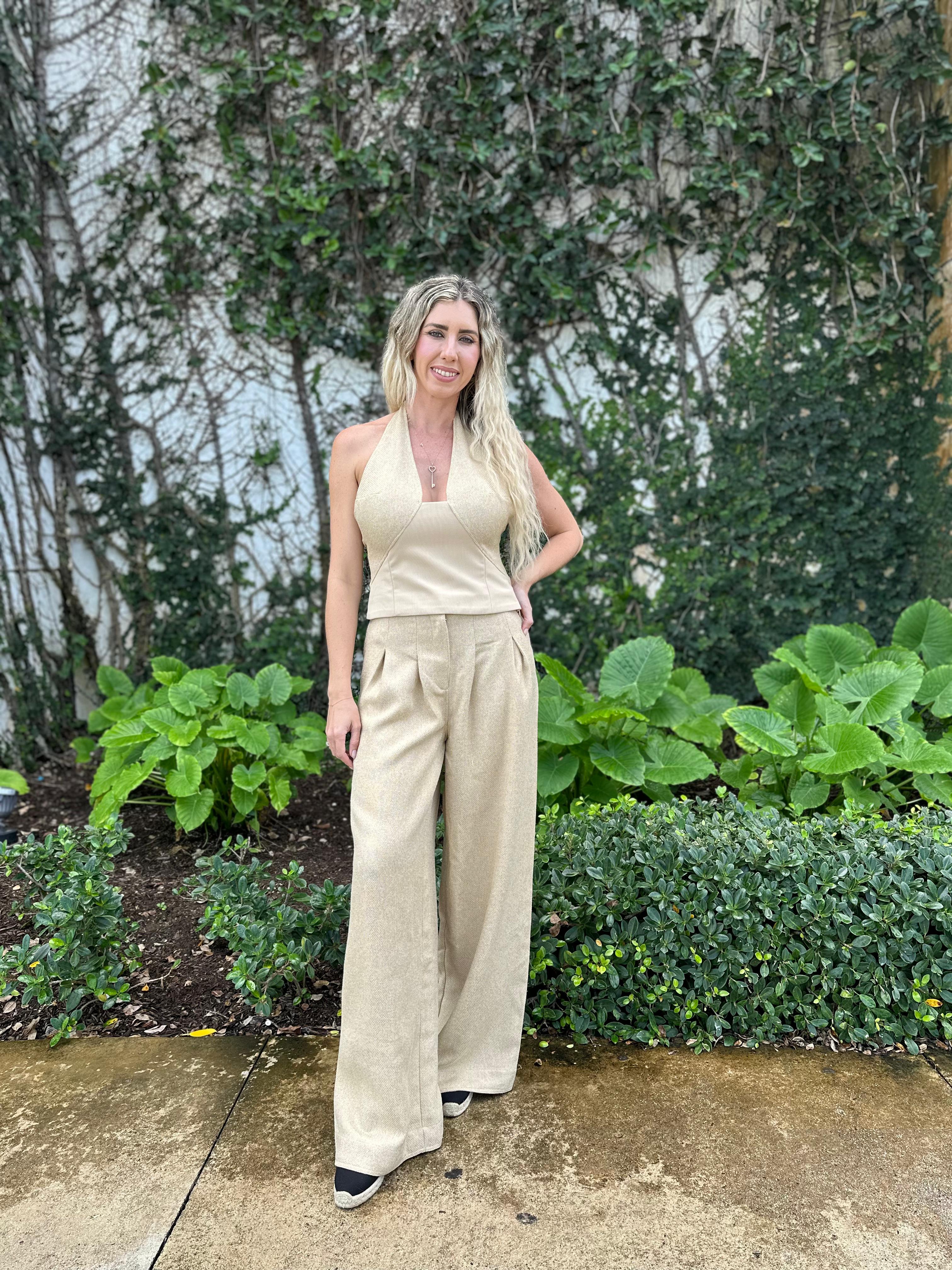Halter Top & Pants Alani Set