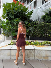 Contrast Trim Active Dress
